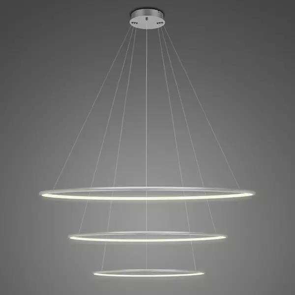 Pendelleuchte Led Ring No.3 80cm 3k silver Dali