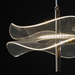 Chandelier Mariposa gold Altavola Design 