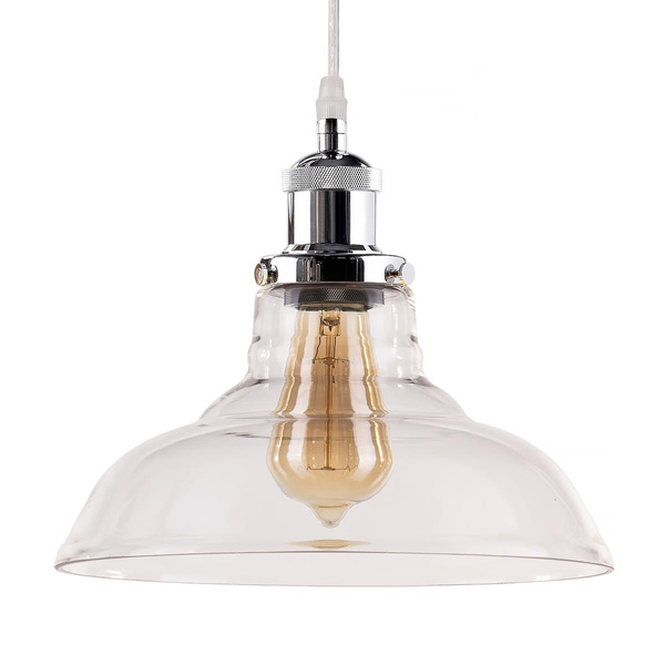 NEW YORK LOFT No. 3 CH – Glass pendant lamp  Altavola Design