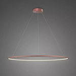 Pendant Lamp Led Ring No.1 Φ120 cm in 3k rose gold Altavola Design