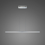 Pendelleuchte Led LINEA No.1 100 cm 4k silver Dali