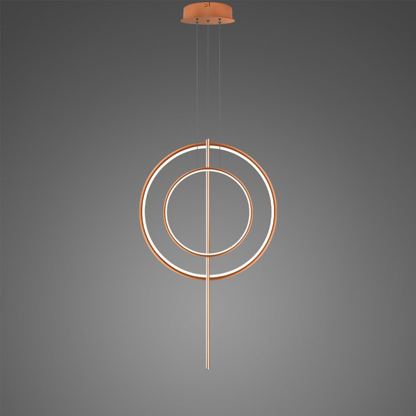 Pendelleuchte Led LINEA No.5 B 60/40cm copper 3k