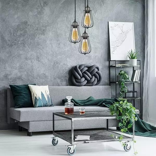 KKopenhagen Loft Steel_Grey CO3 – Leuchter