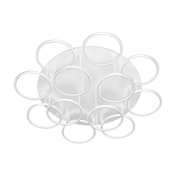 Deckenleuchte Led Ring 12 weiss 3k