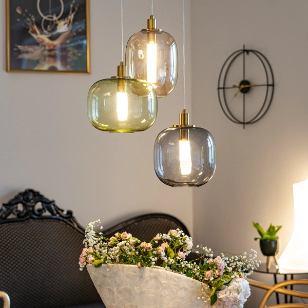 Polar - pendant lamp amber