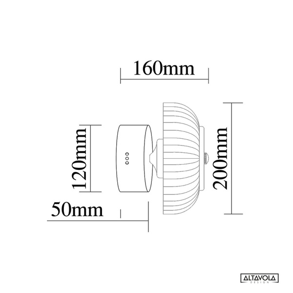 Lampe Led Vitrum CW