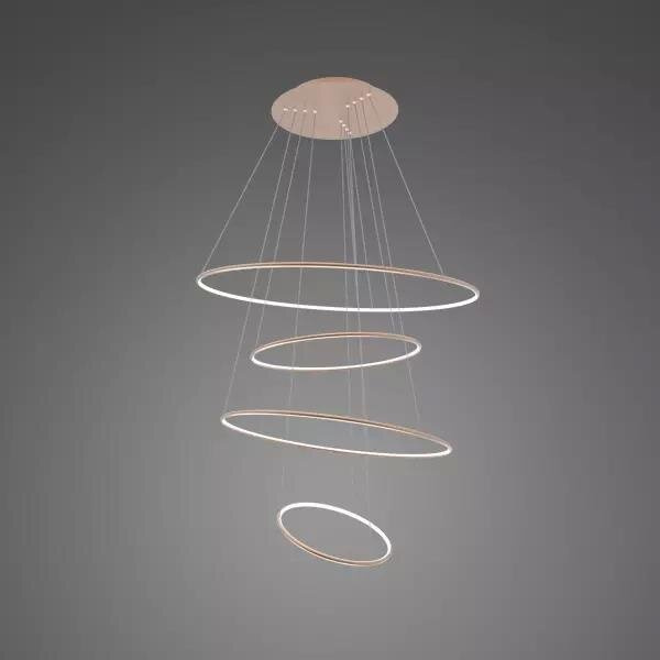 Pendelleuchte Led Ring No.4 100 cm 4k kupfer Dali
