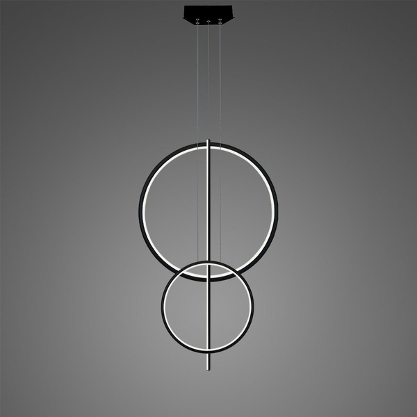 Pendant Lamp LINEA No.5 B Φ60/40 cm black 3k Altavola Design