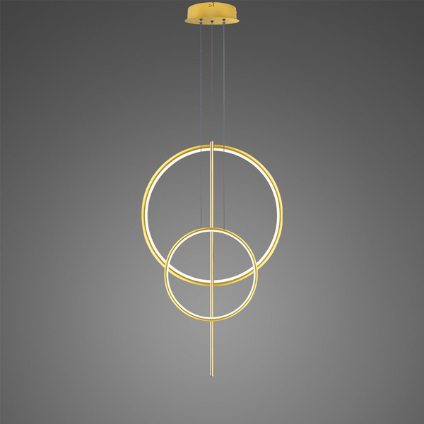 Pendant Lamp LINEA No.5 B Φ60/40 cm gold 3k Altavola Design