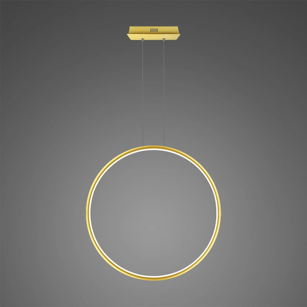 Pendelleuchte Led Ring No.1 X 80cm 4k golden dimmbar