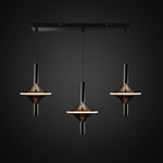 Chandelier lamp Spinoza-3 gold