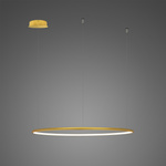 Pendelleuchte Led Ring No.1 80cm 3k gold dimmbar