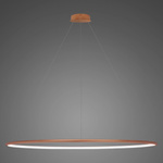 Pendant Lamp Led Ring No.1 Φ180cm in 3k copper dimmable Altavola Design