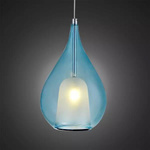 Pendant lamp EUFORIA No. 4 blue Altavola Design 