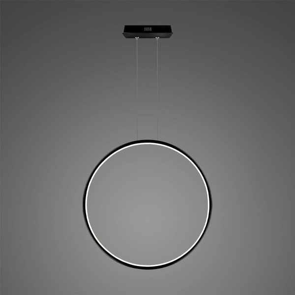 Pendelleuchte Led Ring No.1 X 80cm 3k schwarz  dimmbar