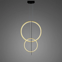 Pendelleuchte Led LINEA No.5 B 60/40cm golden-schwarz