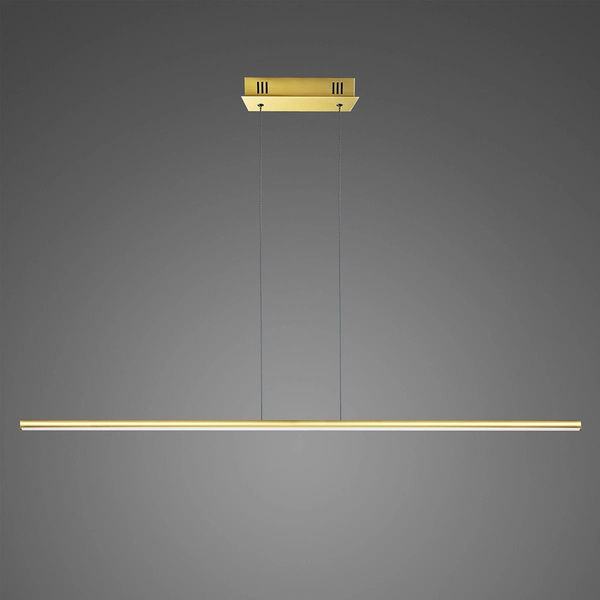 Pendant Lamp LINEA No.1 120 cm 3k gold dimmabe Altavola Design