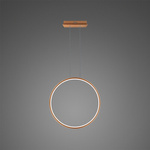 Pendant Lamp Led Ring No.1 X Φ40 cm in 4k copper dimmablec Altavola Design