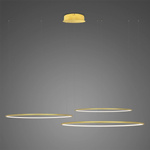 Pendelleuchte Led Ring No.3 100 cm 4k gold dimmbar