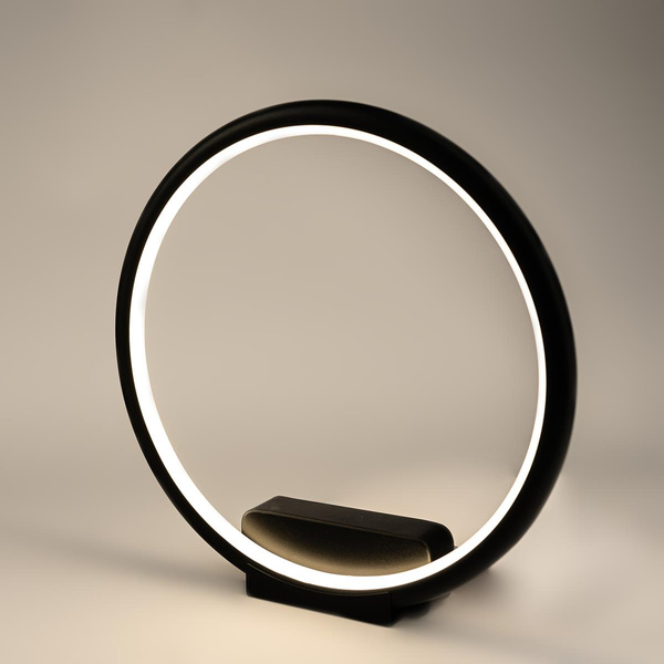 Wandlampe Led Ring No.1 3k schwarz