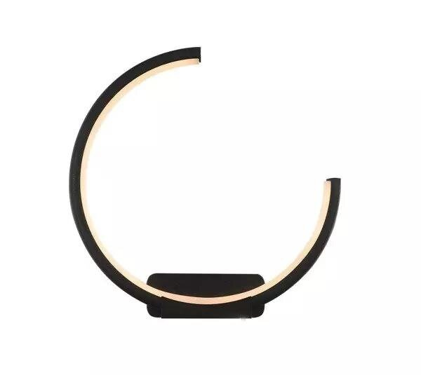 Wandlampe Led Ring No.1 moon 3k schwarz