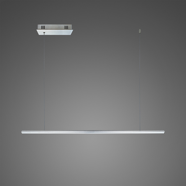 Pendant Lamp LINEA No.1B 100cm 4k silver dali