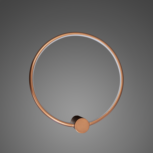 Wandlampe Led Ring No.1 120 cm 3k shwarz  dimmbar