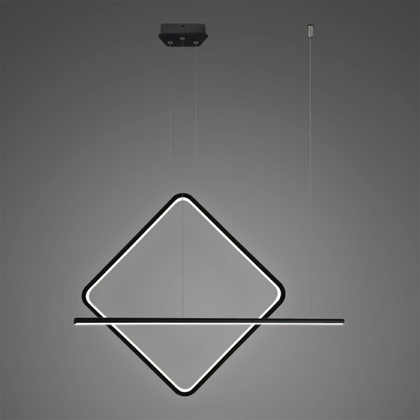 Pendant Lamp LINEA No.4 A  80 cm 3k black dimmable Altavola Design