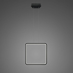 Pendant Lamp Led Quadrat No. 1 X Φ40 in  3k black  Altavola Design