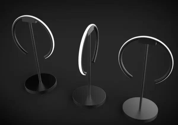 Altavola Design: Table lamp Led Ring no. 1 out  4k black 