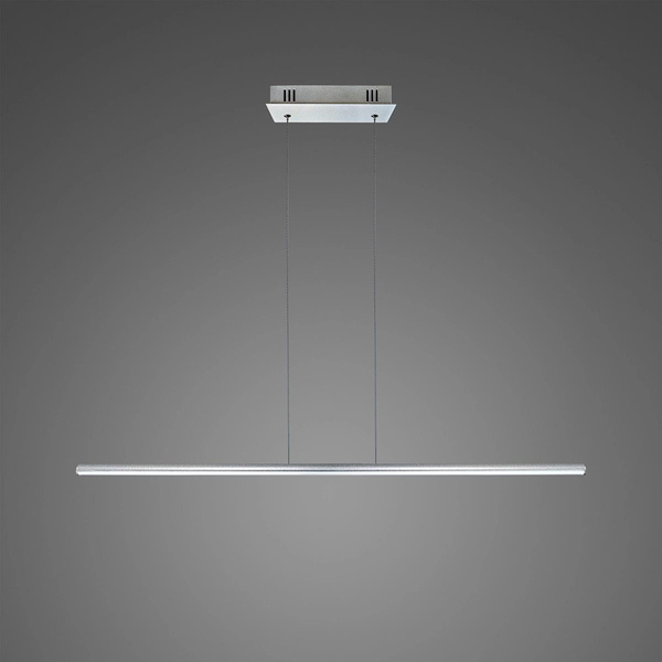 Pendelleuchte Led LINEA No.1 100 cm 4k silver Dali