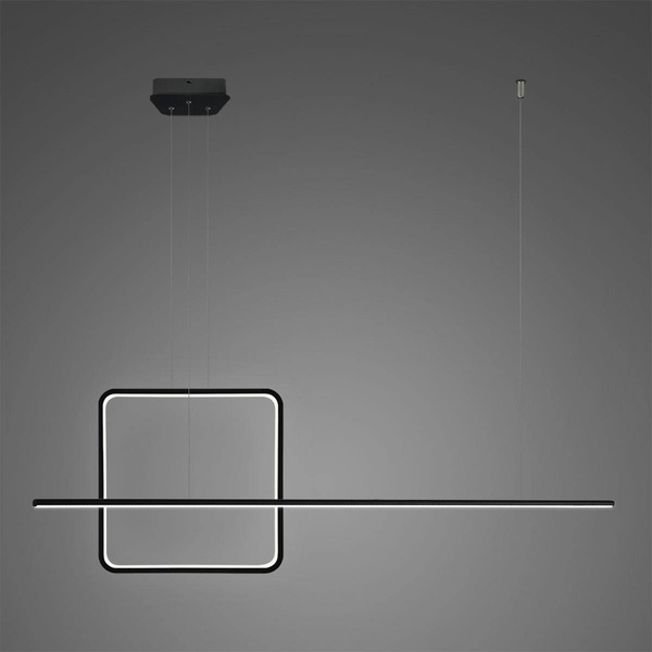 Pendant Lamp LINEA No.5 A 40 cm black 4k dimmable Altavola Design