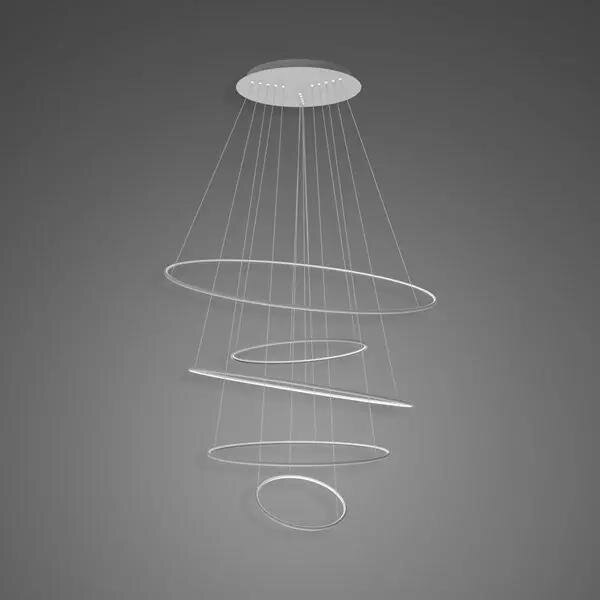 Pendelleuchte Led Ring No.5 120 cm 3k silber