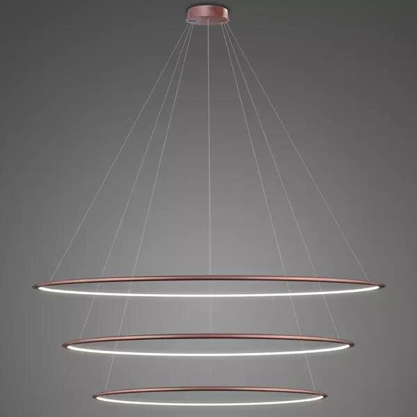 Pendant Lamp Led Ring No.3 150 cm in 3k dali rose gold