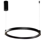 Pendant lamp LED Diamante No.2  CO1 60 cm black Altavola Design 