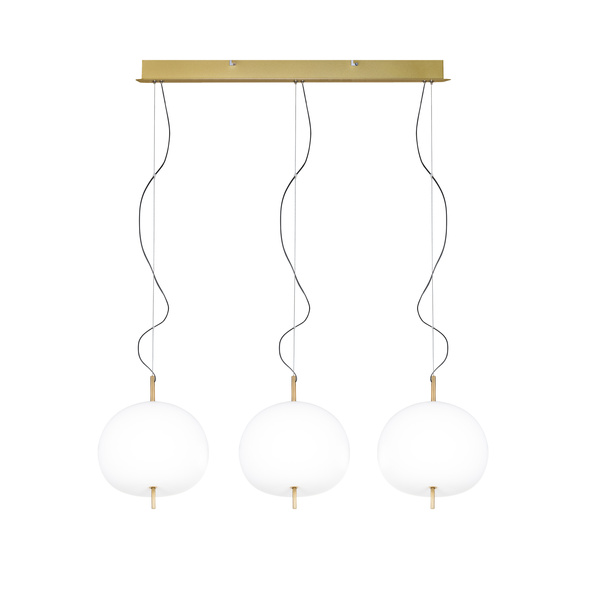Hängende Weißgoldlampe Apple CL3 LED