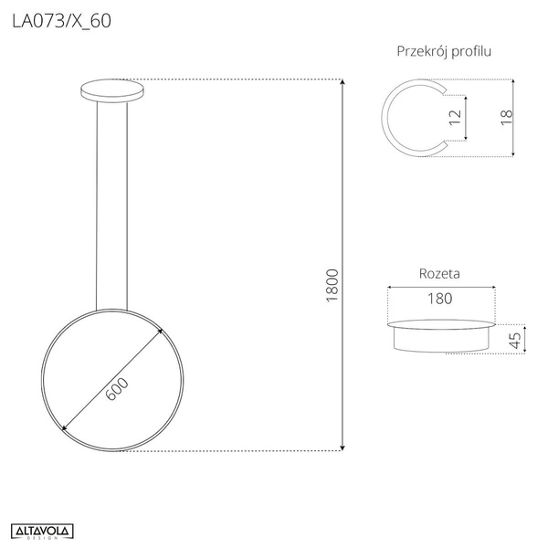 Pendelleuchte Led Ring No.1 X 60cm 3k rose gold Dali