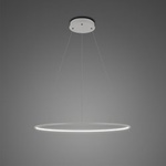 Pendant Lamp Led Ring No.1 Φ40 cm in 4k silver Altavola Design