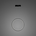 Pendelleuchte Led Ring No.1 X 40cm 4k Schwarz dimmbar