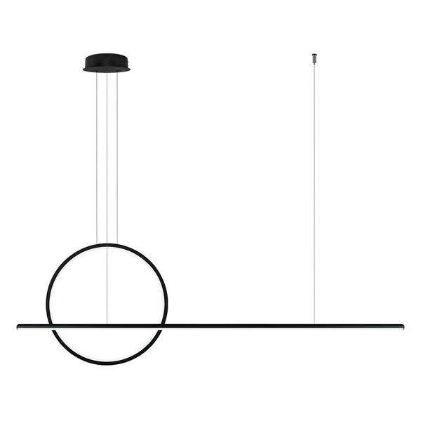 Pendelleuchte Led LINEA No.2 40cm schwarz 4k