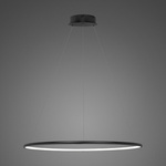 Pendelleuchte Led Ring No.1 80cm in 2,7K Schwarz