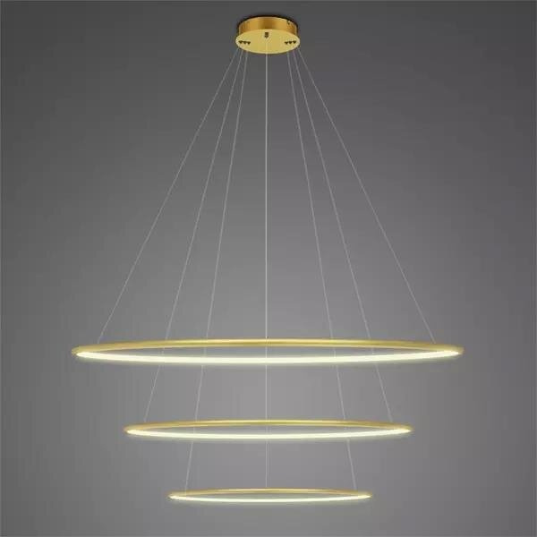 Pendelleuchte Led Ring No.3 150 cm 3k dimmbar gold