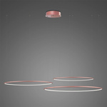 Pendelleuchte Led Ring No.3 80cm 4k roségold Dali