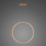 Pendelleuchte Led Ring No.1 X 100 cm 4k kupfer dimmbar