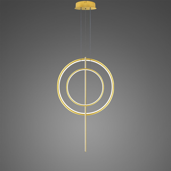 Pendant Lamp LINEA No.5 B Φ60/40 cm gold 3k Altavola Design