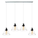 NEW YORK LOFT No. 1 CL_4_chrom – Glass chandelier  Altavola Design