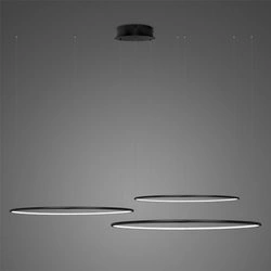 Pendelleuchte Led Ring No.3 80cm 3k 99W schwarz