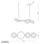 LED Pendant Lamp Seppia No.4