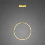 Pendant Lamp Led Ring No.1 X Φ60 cm in 4k gold Altavola Design