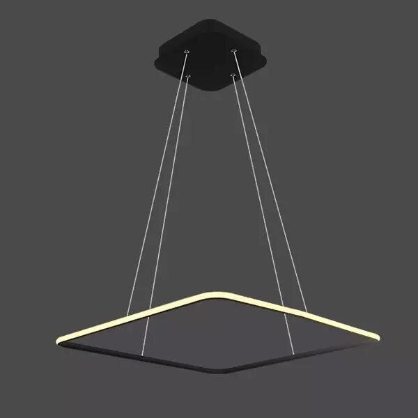 Altavola Design: Pendant Lamp Led Quadrat No. 1 80 cm out 3k black
